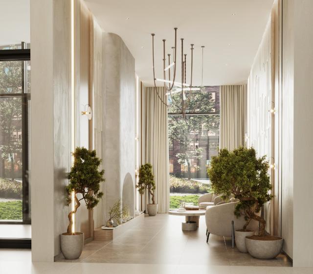 <ul>
	<li>Круглосуточный консьерж-сервис</li>
	<li>Дизайнерская стойка ресепшен</li>
	<li>Лаундж-зоны для отдыха и переговоров</li>
</ul>